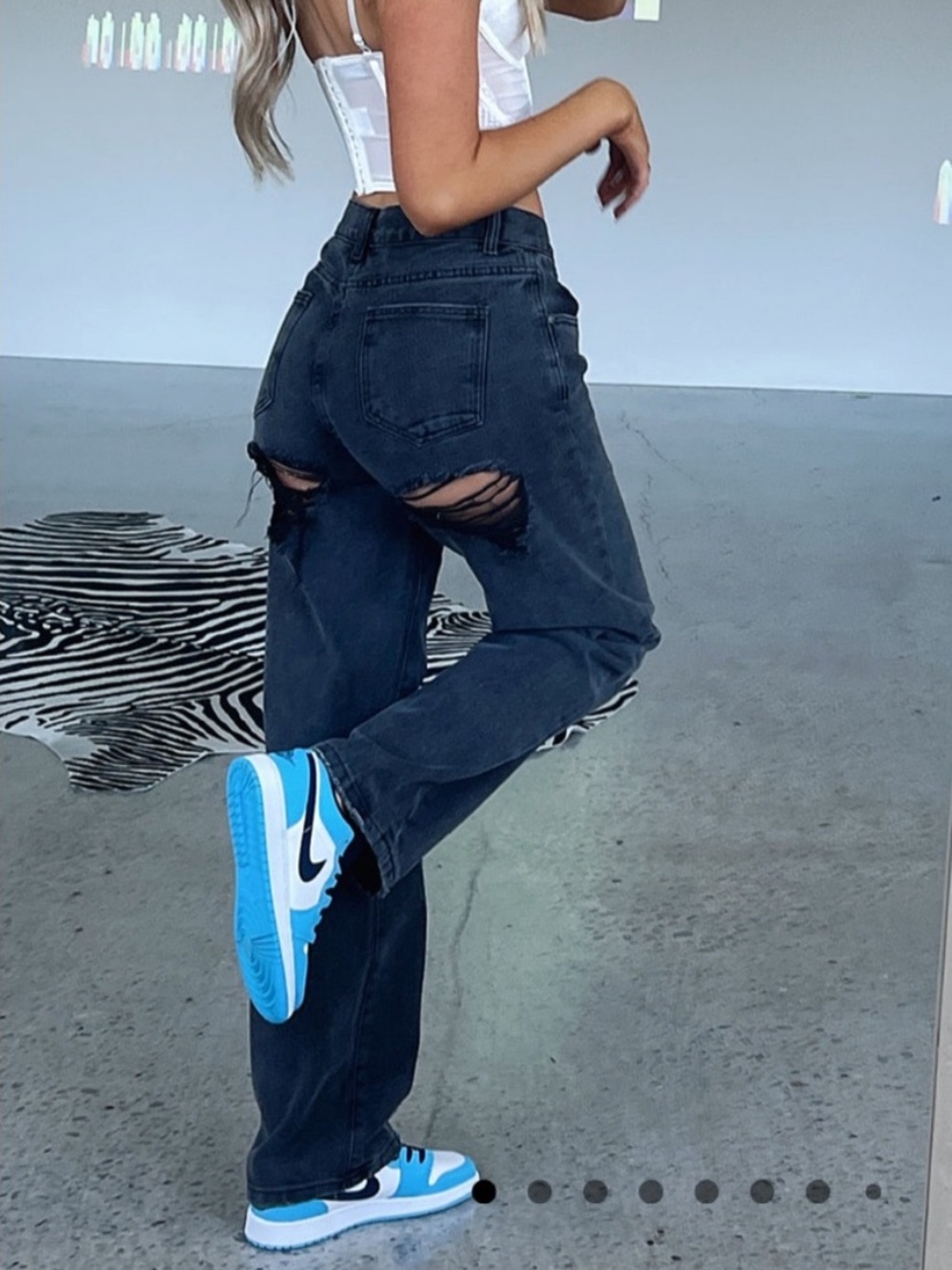 White Fox Boutique Boyfriend Jeans